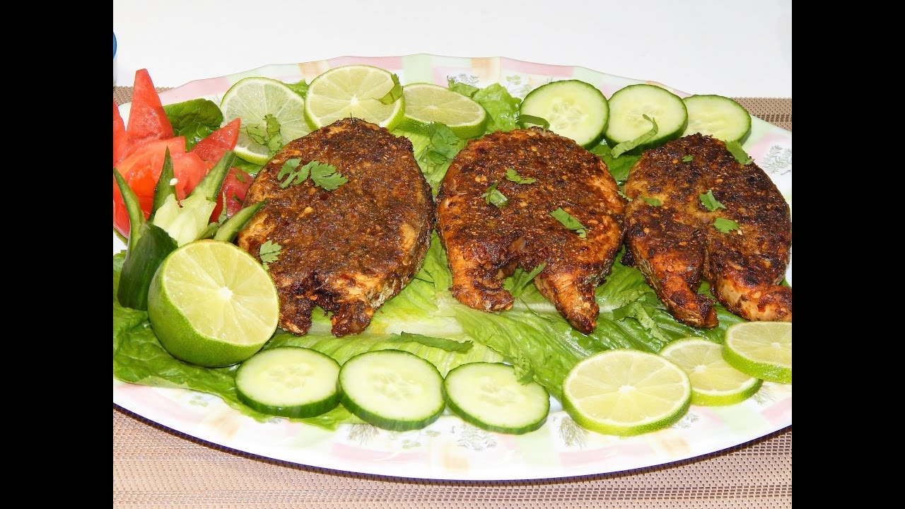 Fried Fish Steaks/فرائی مچهلی