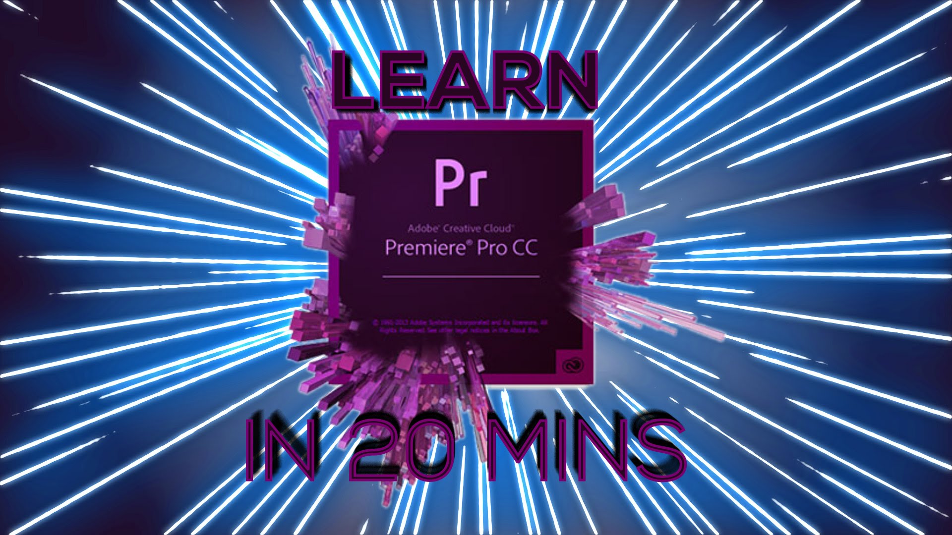 LEARN PREMIERE PRO IN 20 MINUTES ! - Tutorial For Beginners