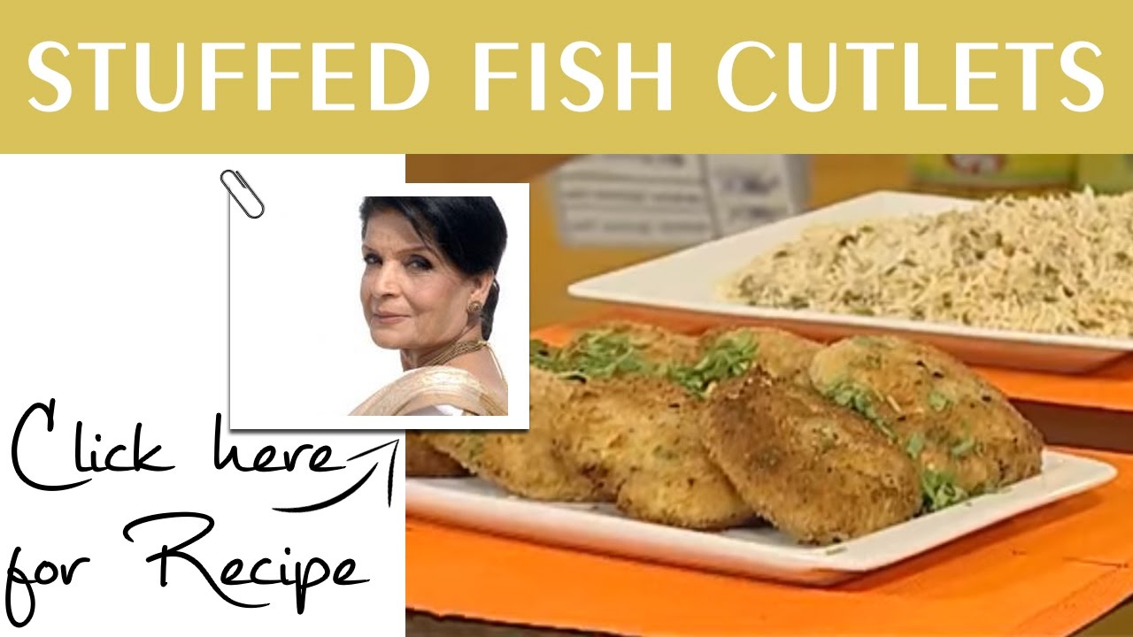 Handi Recipe Stuffed Fish Cutlets by Chef Zubaida Tariq Masala TV 3 October 2016