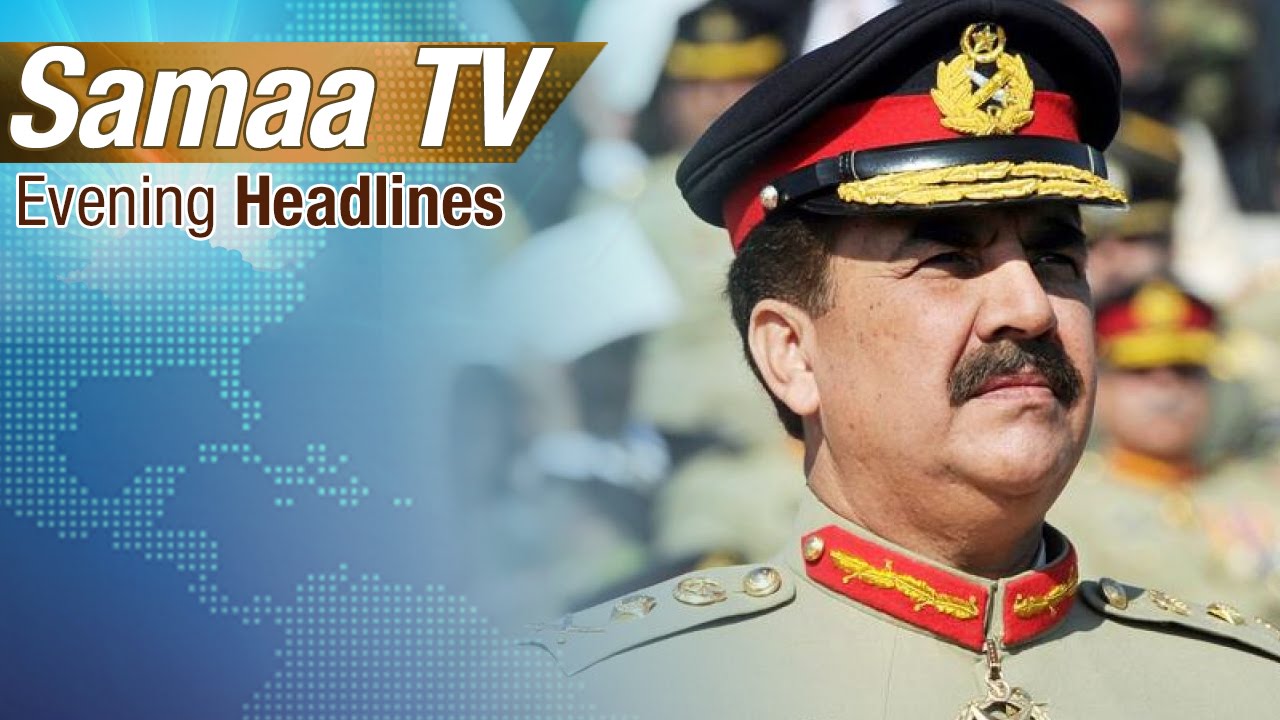 Evening Headlines | 6 PM | Samaa TV | 19 Aug 2016