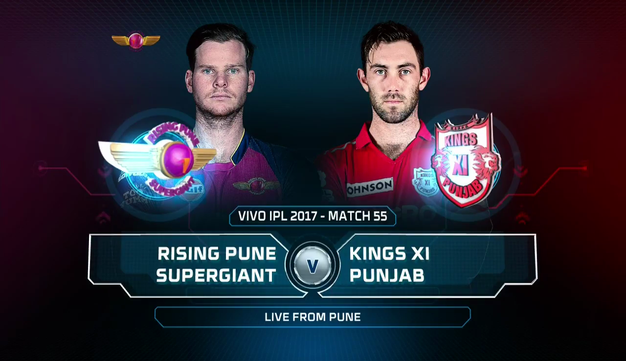 IPL 2017 55th Match RPS vs KXIP Highlights