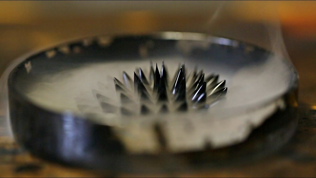 What Happens If You Pour Liquid Nitrogen in Ferrofluid