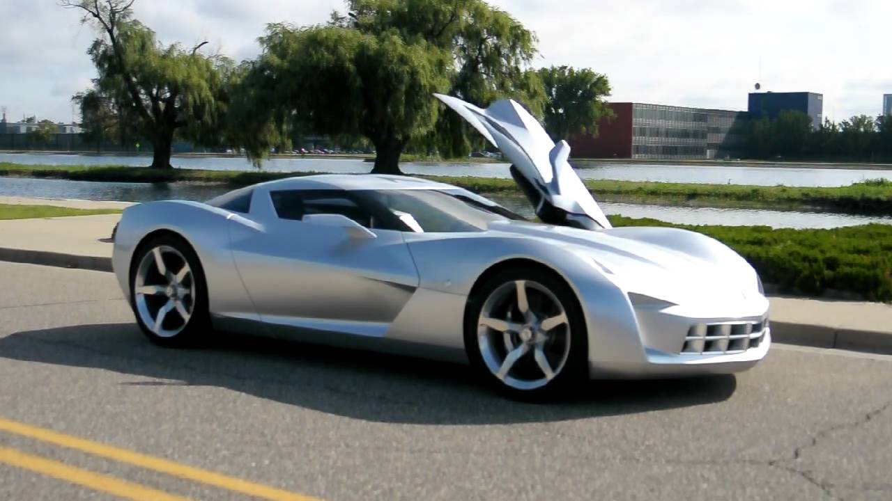 GM Corvette Stingray Concept Driven And Detailed