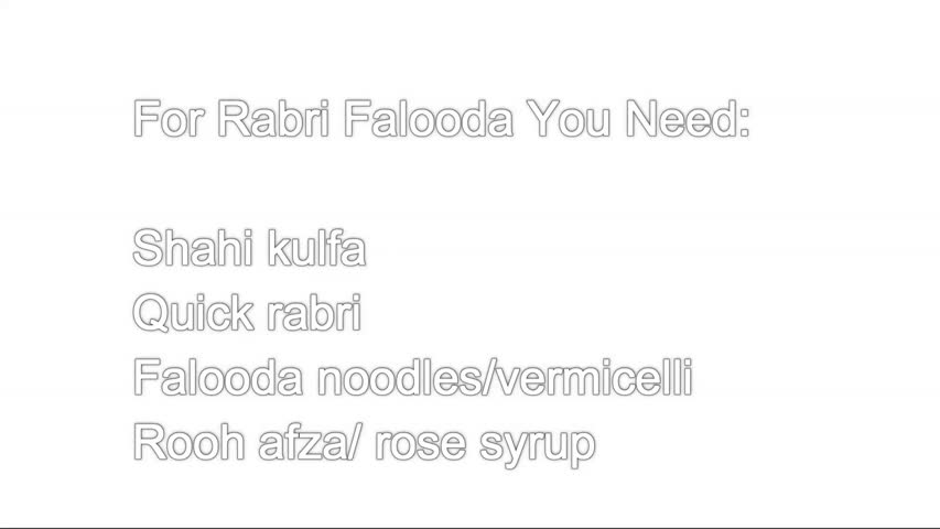 Rabri Falooda Recipe In Urdu - Lahori Falooda - Kulfi Falooda by (HUMA IN THE KITCHEN)