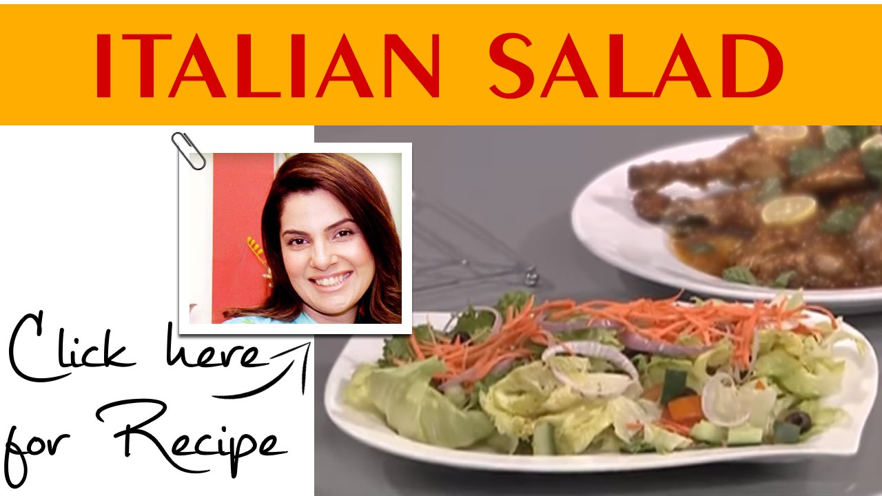Lively Weekend Recipe Italian Salad by Kiran Khan Masala TV 20 Aug 2016