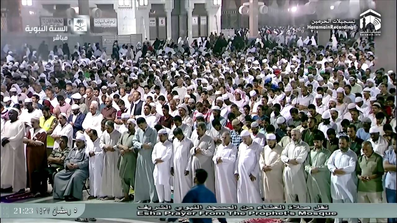 6th Ramadan 1437 Madeenah 'Isha Sheikh Ale Sheikh