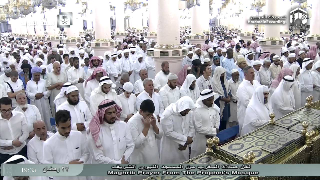 28th Ramadan 1437 Madeenah Maghrib by Sheikh Hudhaify