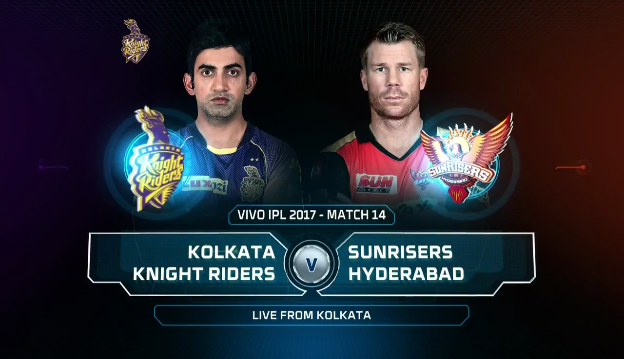 IPL 2017 14th Match KKR vs SRH Highlights