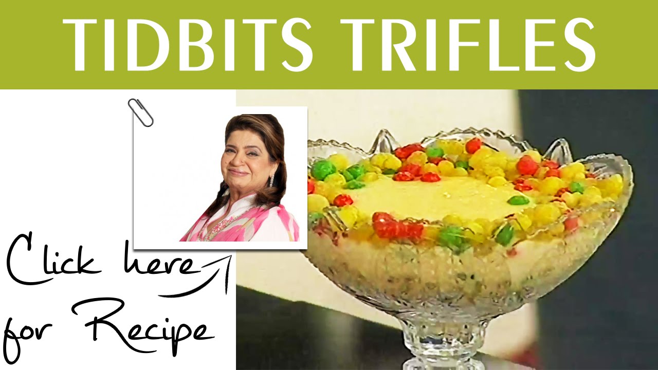 Masala Mornings Recipe Tidbits Trifles by Chef Shireen Anwar Masala TV 02 Aug 2016