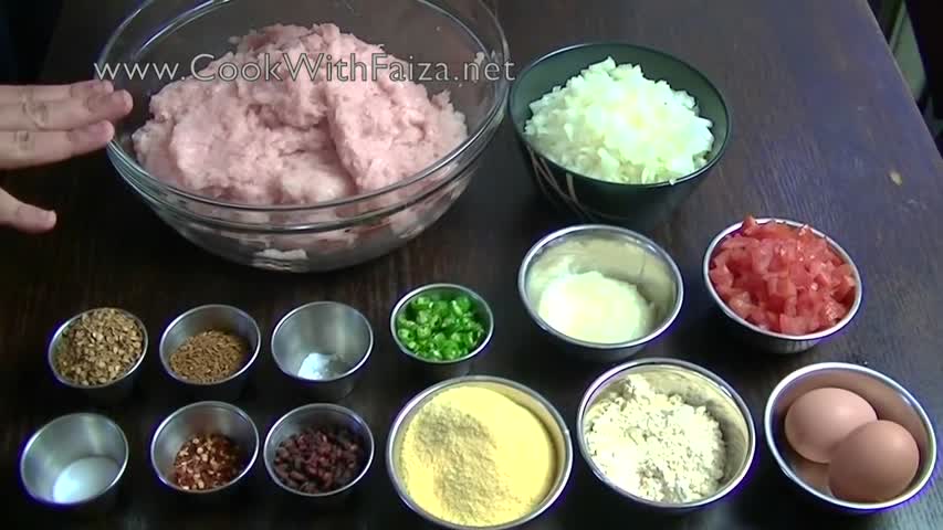 CHICKEN CHAPLI KABAB - مرغ کے چپلی کباب 