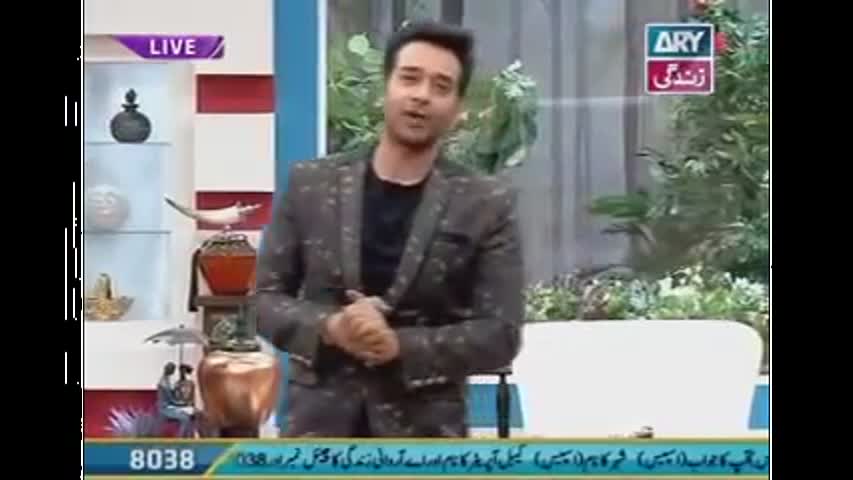 Faisal Qureshi Morning Show Salam Zindagi 11 April 2016
