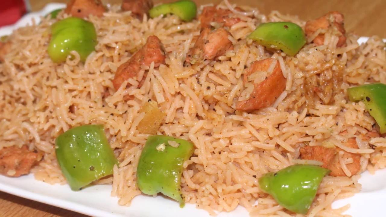 Fried Rice Recipe Spicy Tandoori Rice - Chicken Rice Recipe