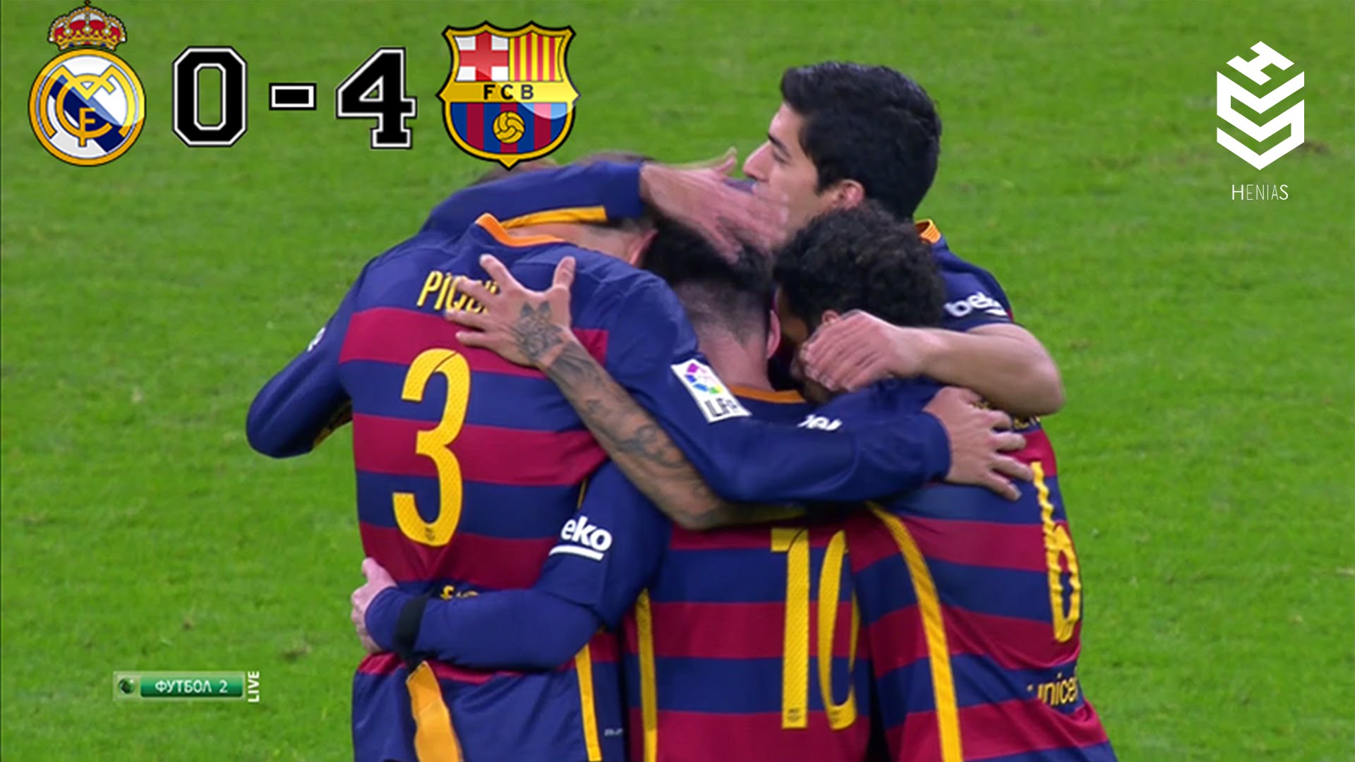 Real Madrid vs Barcelona 0-4 ● All Goals and Full Highlights 