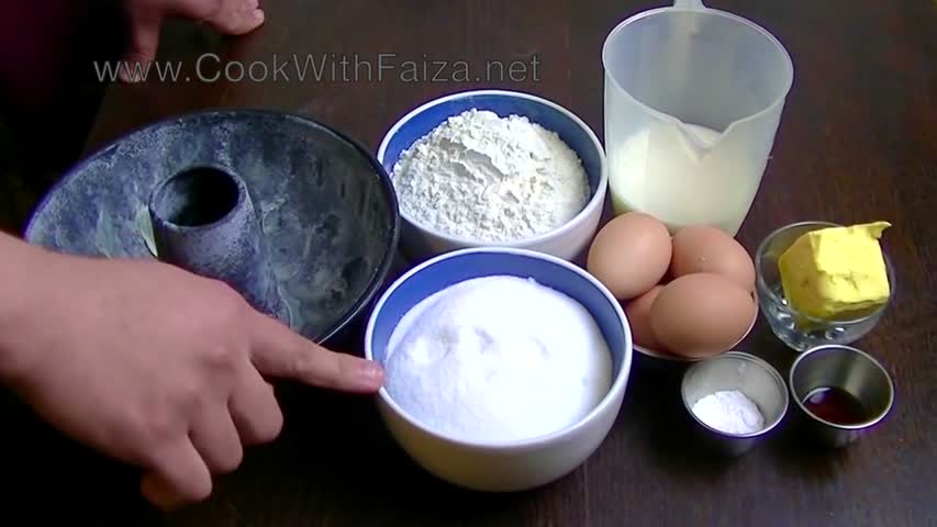 SPONGE CAKE *COOK WITH FAIZA*