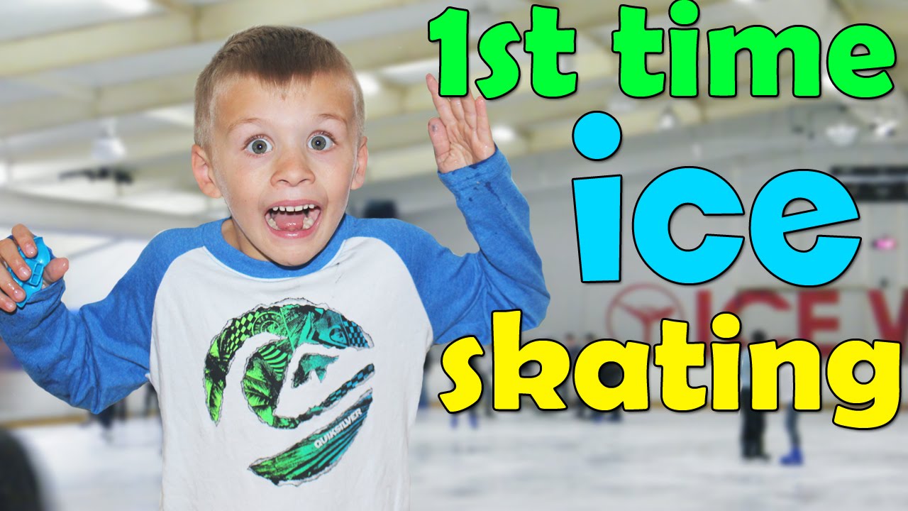 First Time Ice Skating!!