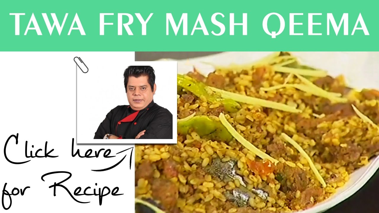 Dawat Recipe Tawa Fry Mash Qeema by Chef Gulzar Hussain Masala TV 17 October 2016