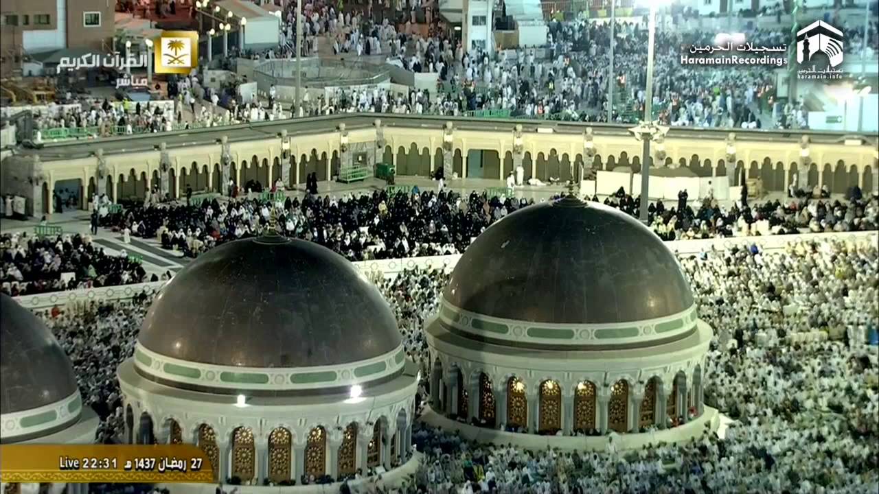 28th Ramadan 1437 Makkah Taraweeh Sheikh Dosary