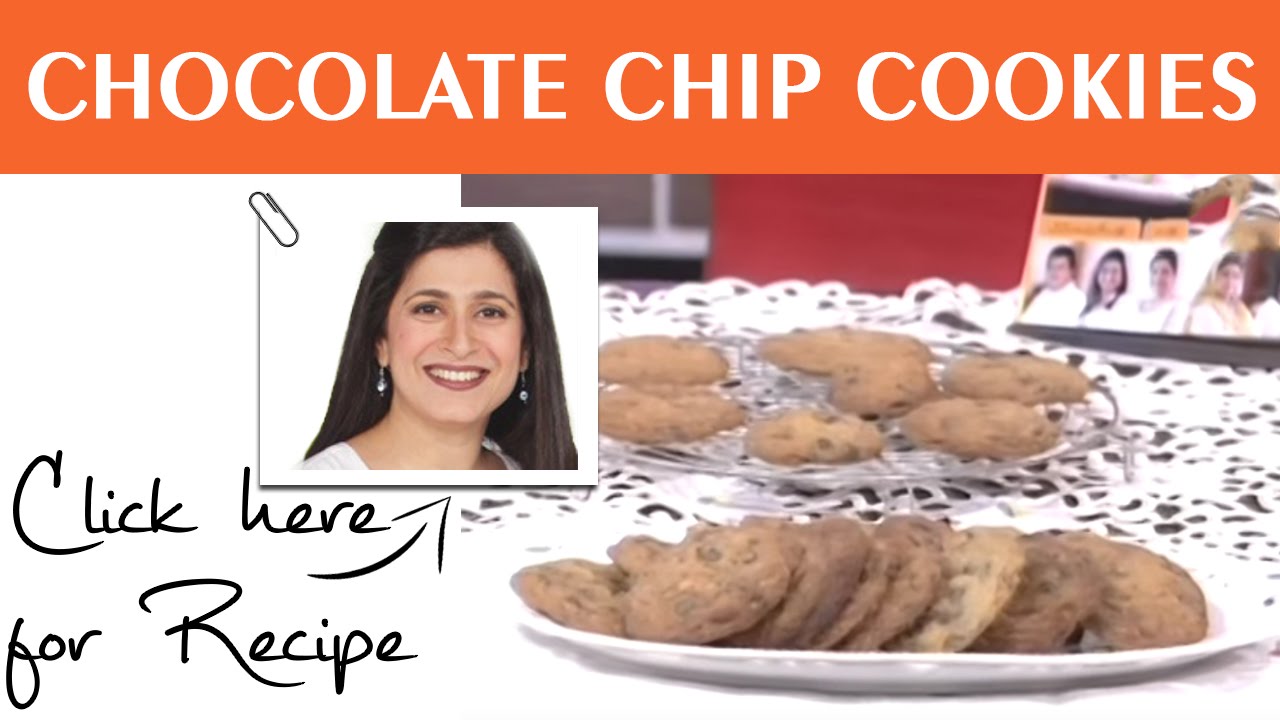 Food Diaries Recipe Chocolate Chip Cookies by Chef Zarnak Sidhwa Masala TV 9 May 2016