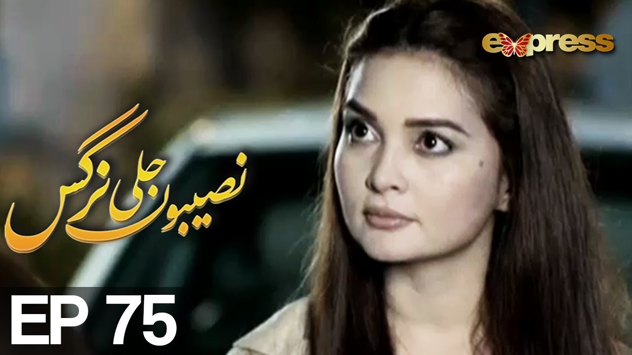 Naseebon Jali Nargis - Episode 75 | Express Entertainment | Kiran Tabeer, Sabeha Hashmi, Mubashara