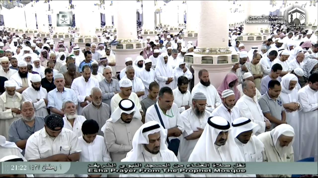 2nd Ramadan 1437 Emotional Madeenah 'Isha Sheikh Ale Sheikh