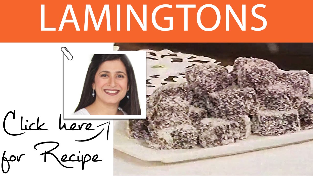 Food Diaries Recipe Lamingtons by Chef Zarnak Sidhwa Masala TV 12 August 2016