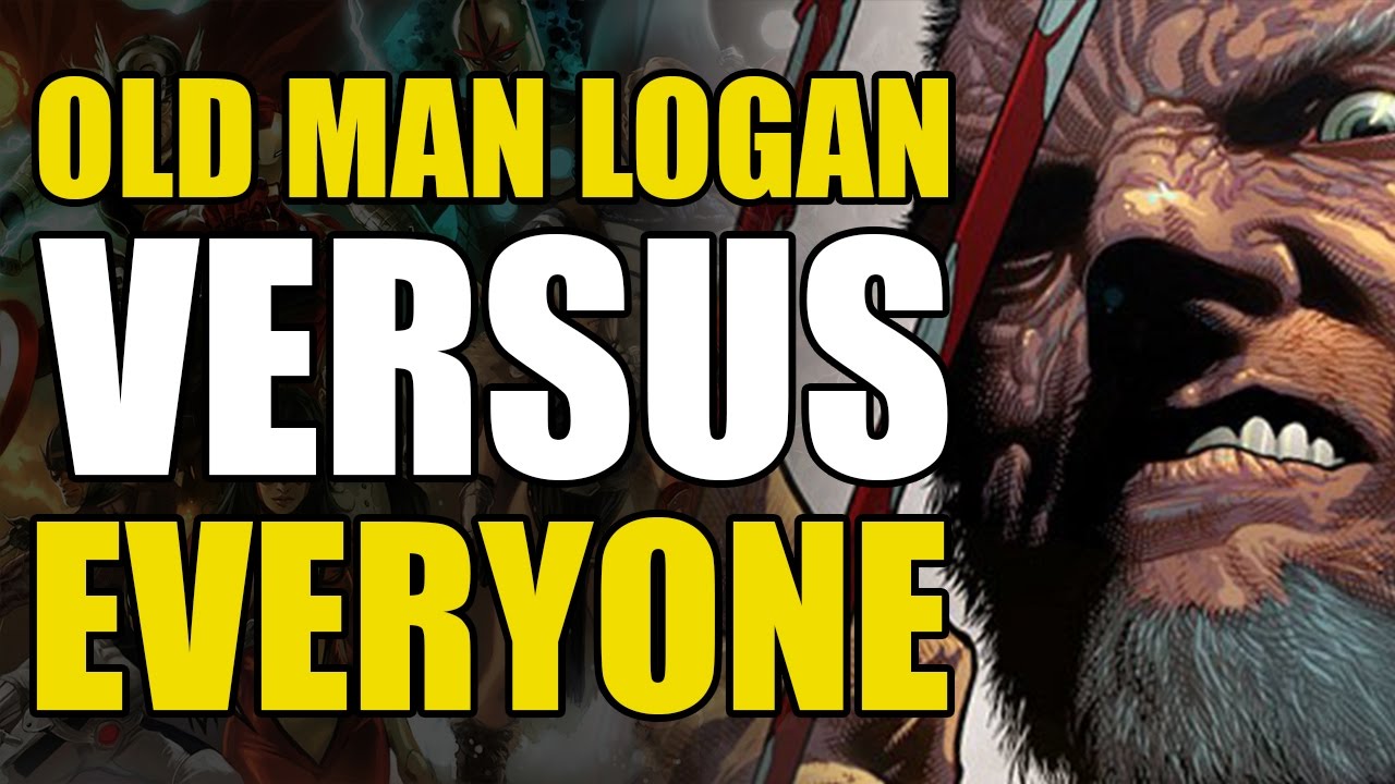 Old Man Logan vs The Hulk, Steve Rogers and Hawkeye (ANAD Old Man Logan Vol 1: Berserker)