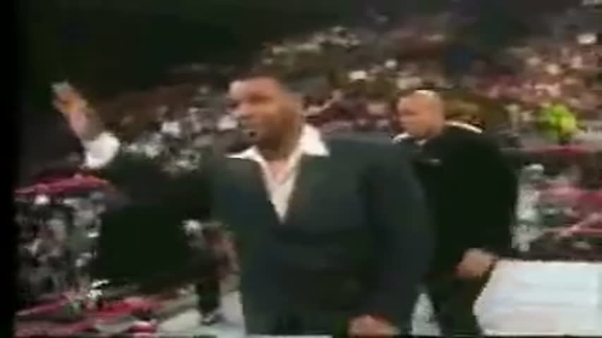 mike tyson real fight
