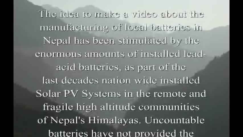 Part 1 of 2 Local Battery Manufacturing in Nepalgunj, Nepal, RIDS-Nepal In-house Production