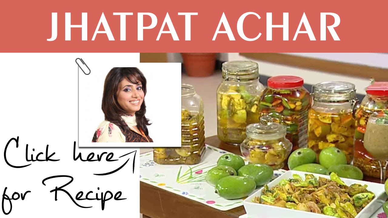 Tarka Recipe Jhatpat Achar by Chef Rida Aftab Masala TV 20 May 2016