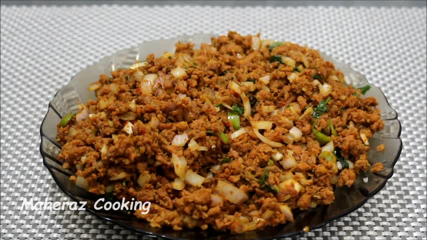 stuffing ka qeema  (Mince stuffing for samosa,roll and patties )