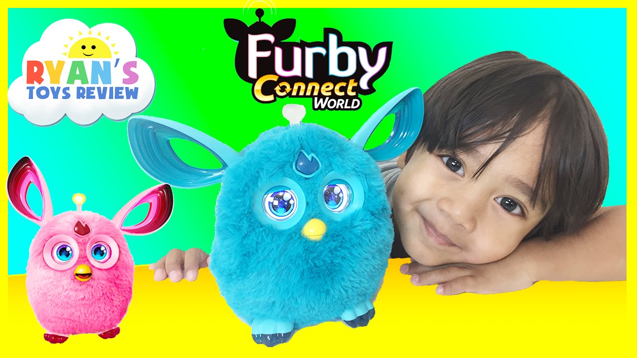 Furby Connect Amazon Exclusive Launch NEW 2016 toy for Kids Unboxing Playtime Ryan ToysReview