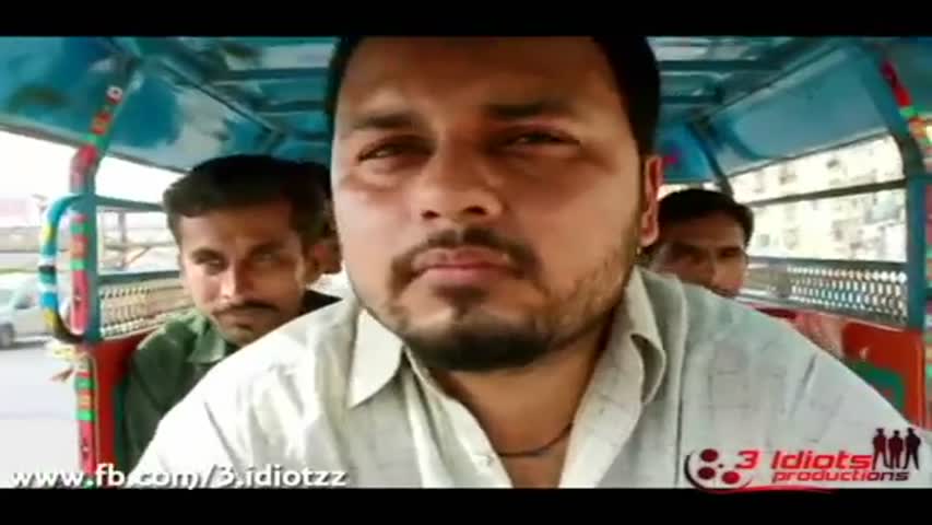 Pakistani Rikshaw Drivers Be Like | 3 Idiotz Pakistan