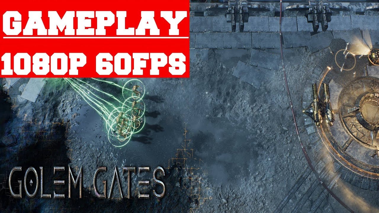 Golem Gates Gameplay (PC)