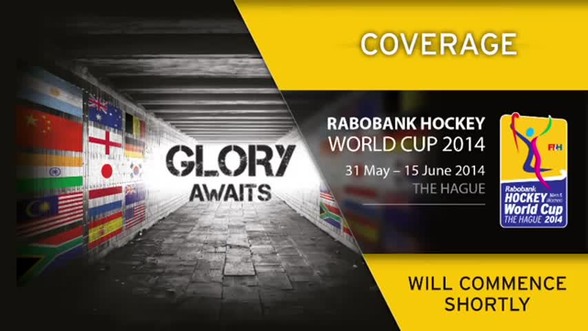 England vs India - Men's Rabobank Hockey World Cup 2014 Hague Pool A [02/6/2014]