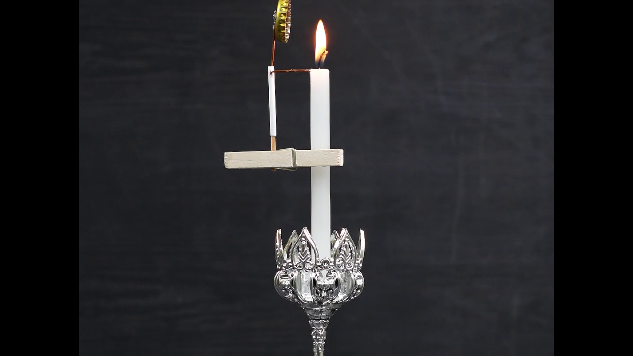 Homemade Candle Timer