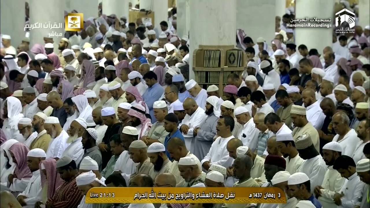 4th Ramadan 1437 Makkah 'Isha Sheikh Taalib