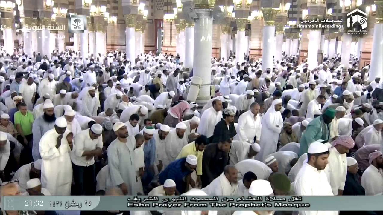 26th Ramadan 1437 Madeenah Isha by Sheikh Aal Sheikh