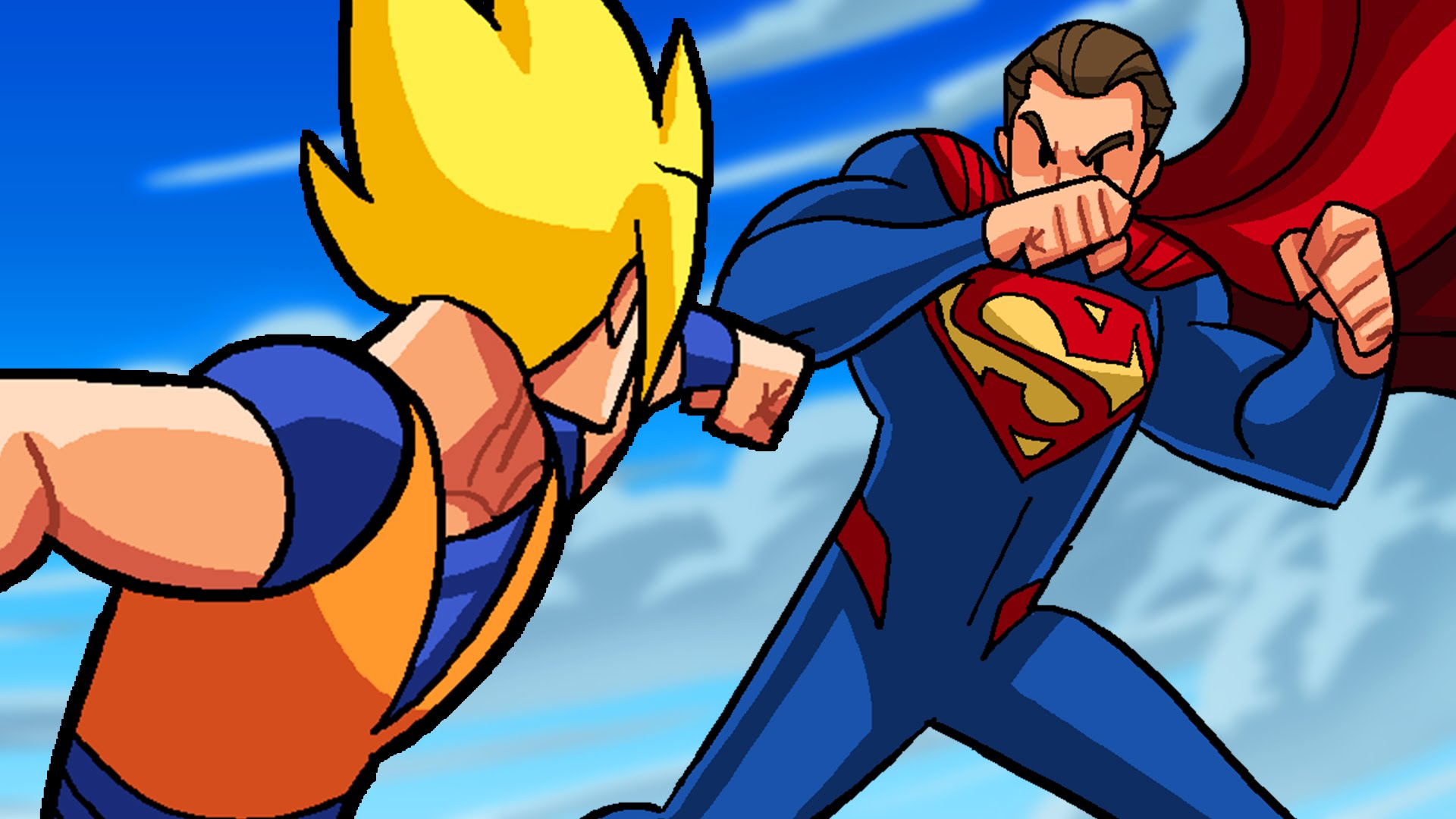 Dragon Ball Z vs DC Superheroes  What If Battle 