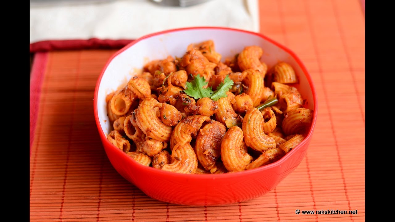 Chana masala pasta recipe | style pasta