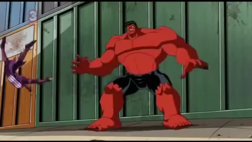 The Avengers  Earth's Mightiests Hulk vs Red Hulk
