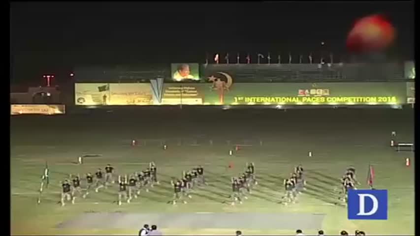 Army performance in paces final show