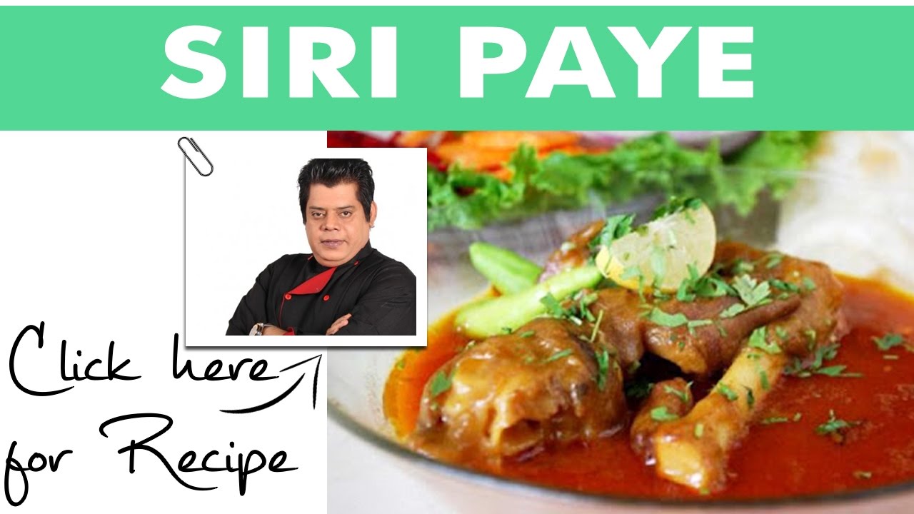 Dawat Recipe Siri Paye by Chef Gulzar Hussain Masala TV 20 October 2016