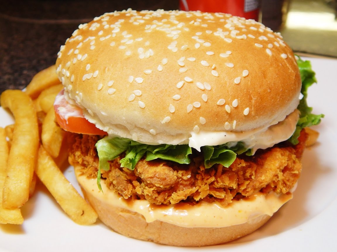 Spicy Zinger Burger - A very special recipe