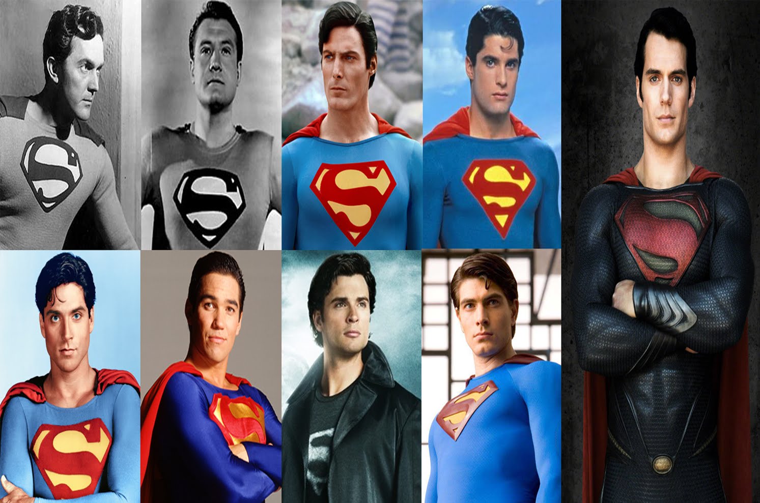 Superman Actors: 1948, 1951, 1978, 1988, 1989, 1993, 2001, 2006, 2013