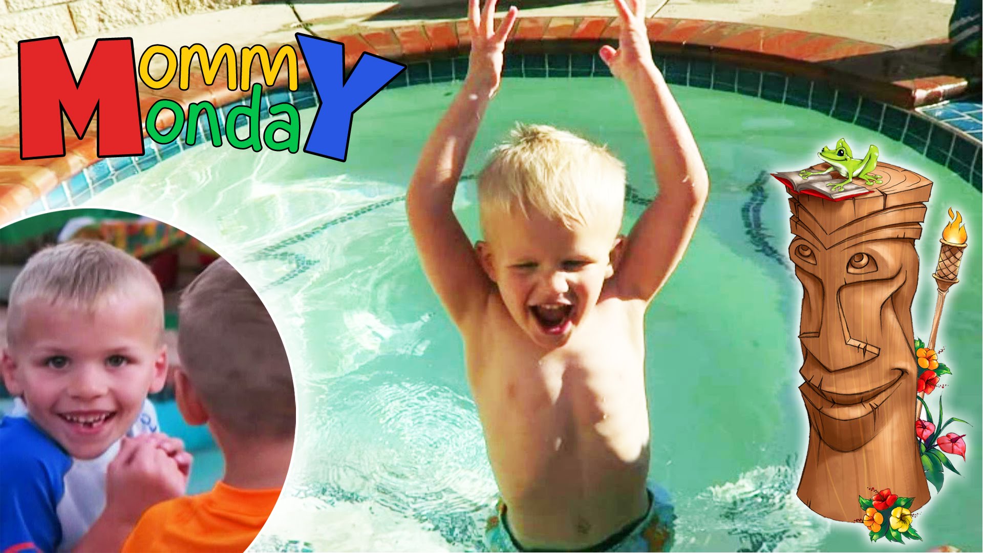 Luau Party, Puppy Gets a Name || Mommy Monday