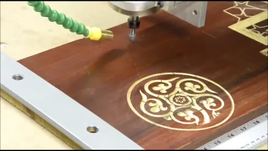 Homemade CNC Engraving Arabic