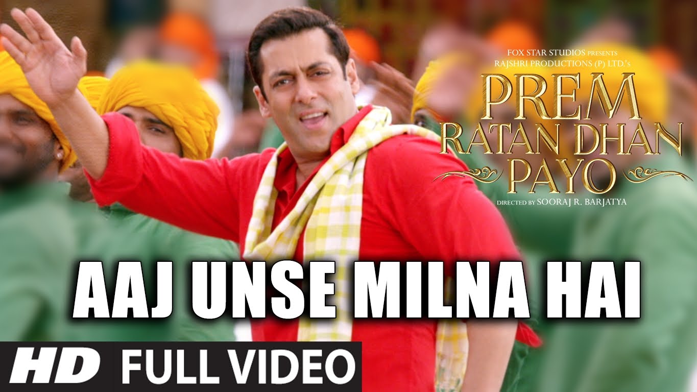 AAJ UNSE MILNA HAI| PREM RATAN DHAN PAYO