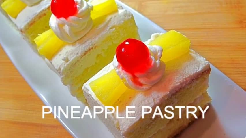 Pineapple Pastry Recipe,Pineapple Pastry At Home, by (HUMA IN THE KITCHEN)