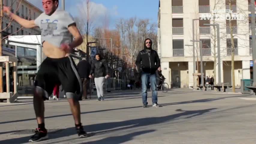 TOP FIVE: Snowbiking, Freerunning & Kettlebell Swings | PEOPLE ARE AWESOME 2017