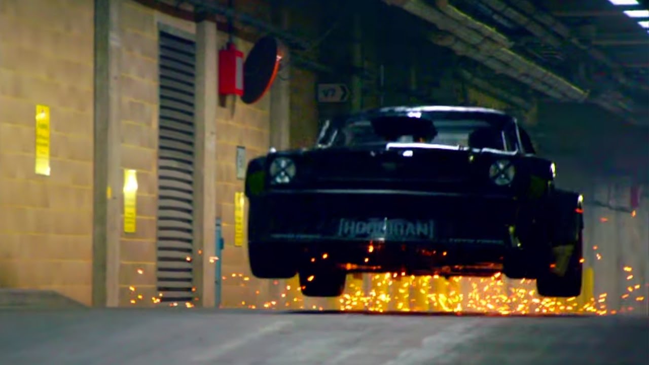Ken Block Drifts London EXTENDED Director's Cut  Top Gear - BBC